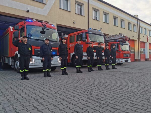 Hołd dla strażaka, który odszedł na wieczną służbę