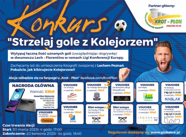 Strzelaj gole z Kolejorzem!!