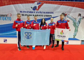 Jakub Romański na podium w Słowacji