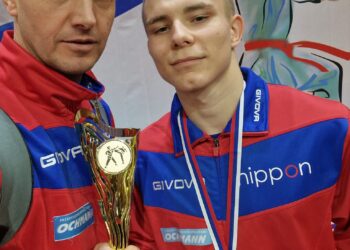 Jakub Romański na podium w Słowacji