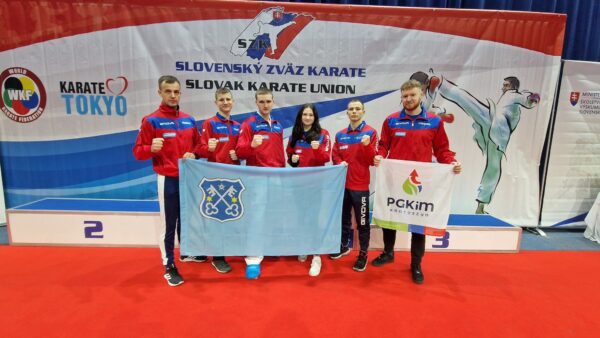 Jakub Romański na podium w Słowacji
