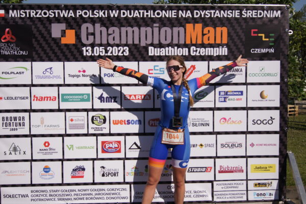 Monika Jadczak tuż za podium