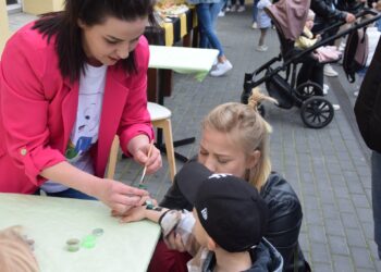 Piknik rodzinny z okazji pierwszych urodzin