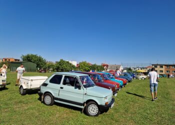 Miłośnicy maluchów spotkali się w Koźminie Wlkp.