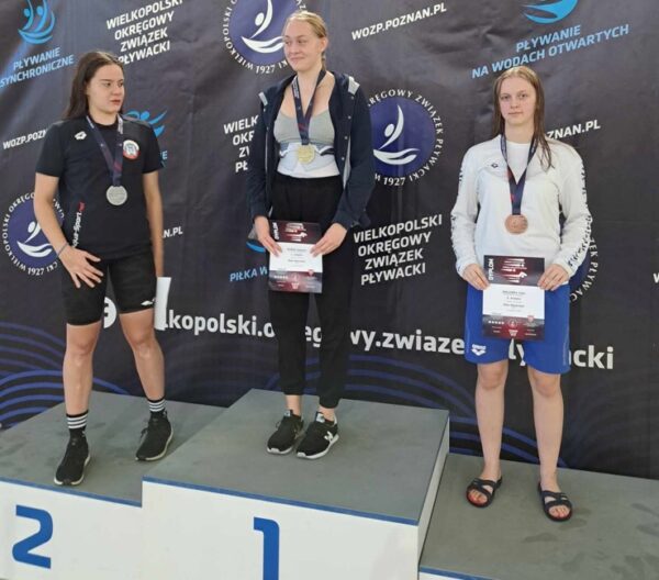 Julia Bielawna na podium