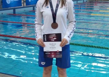 Julia Bielawna na podium