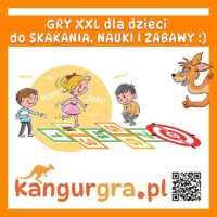 EKO GRY XXL EKOMANIA dla DZIECI do skakania, nauki i zabawy od KangurGra.pl