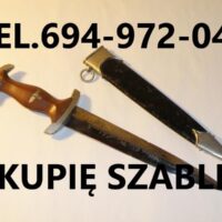 Kupię Stare Szable,Bagnety,Kordziki,Noże Wojskowe,militaria