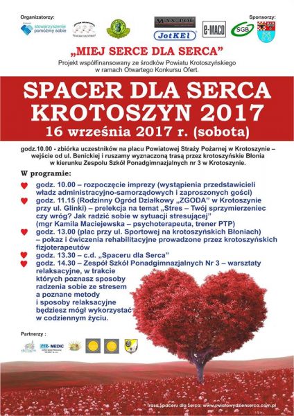 Zapraszamy na „Spacer dla Serca”!