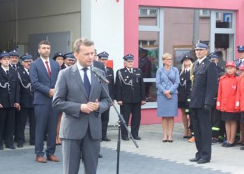 Minister Błaszczak z wizytą w Kobylinie