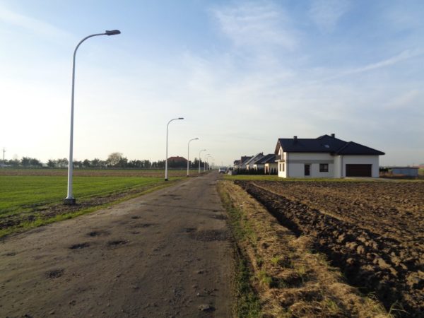 Nowe oświetlenie uliczne