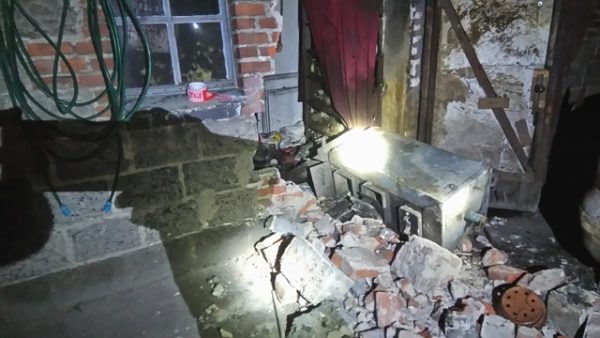 Wybuch pieca w Biadkach