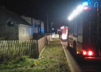 Wybuch pieca w Biadkach