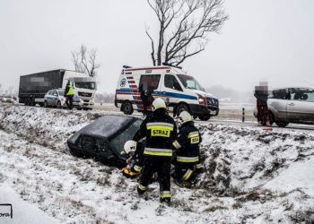 Na drogach było niebezpiecznie