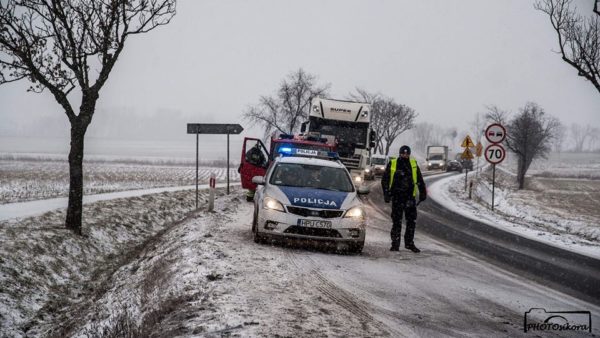 Na drogach było niebezpiecznie