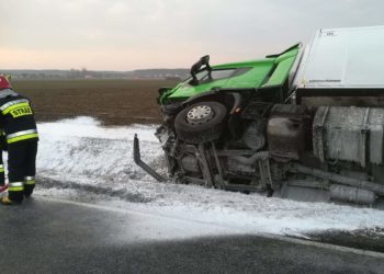 Czołowe zderzenie w Biadkach