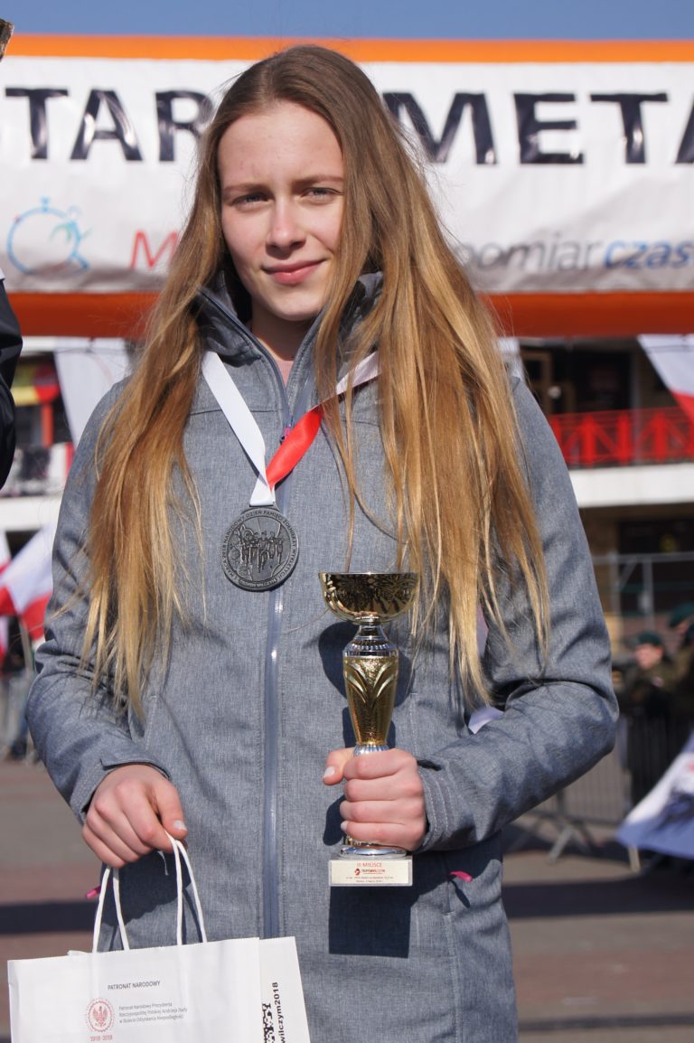 Świetny bieg Moniki Jadczak