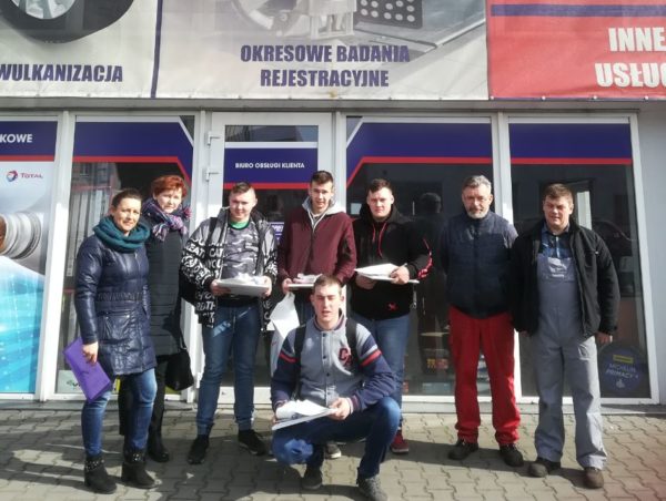 Rywalizowali mechanicy samochodowi