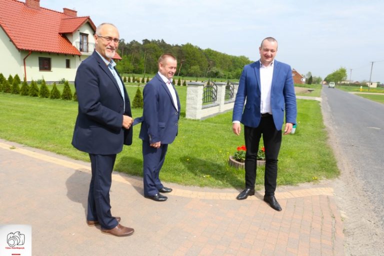 Starosta z wizytą w Kobylinie