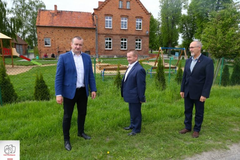 Starosta z wizytą w Kobylinie