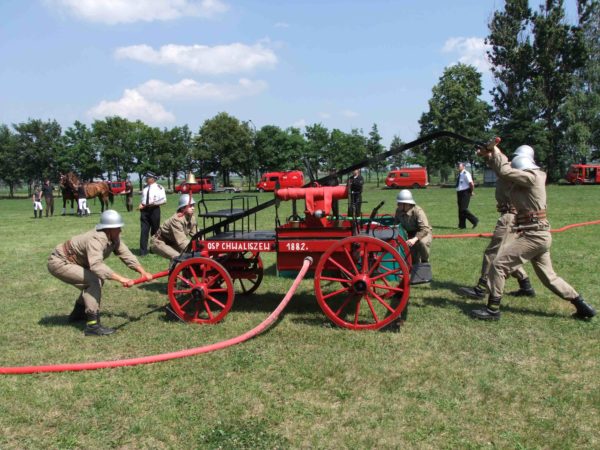 Zabytkowe sikawki w Rozdrażewie