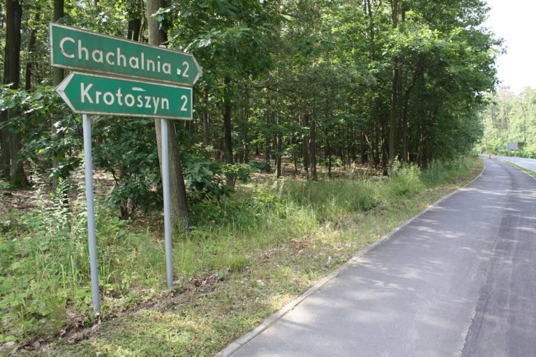 Ścieżka została poszerzona