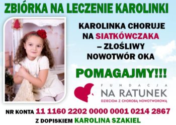 Pomagajmy Karolince!