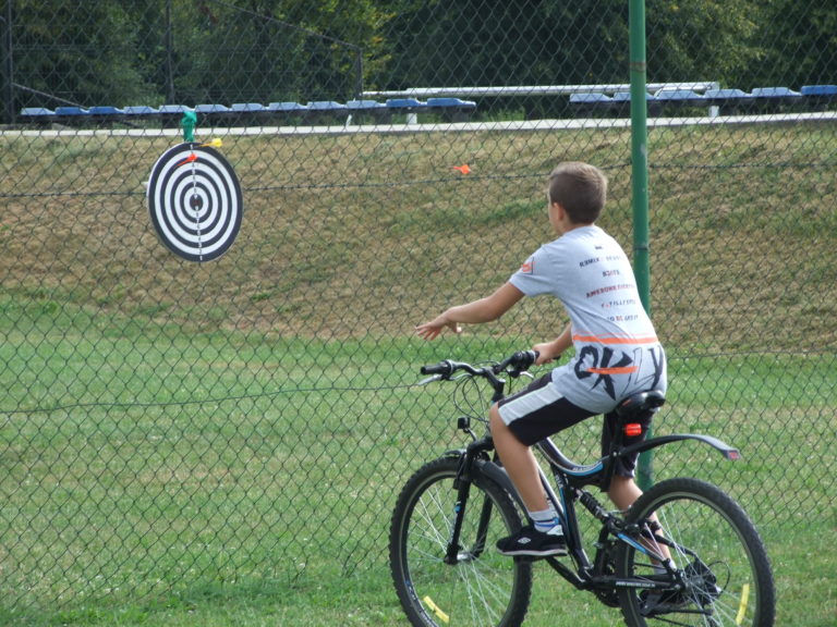 Dart na rowerze