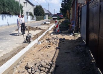 Remont chodnika na ul. Kaliskiej