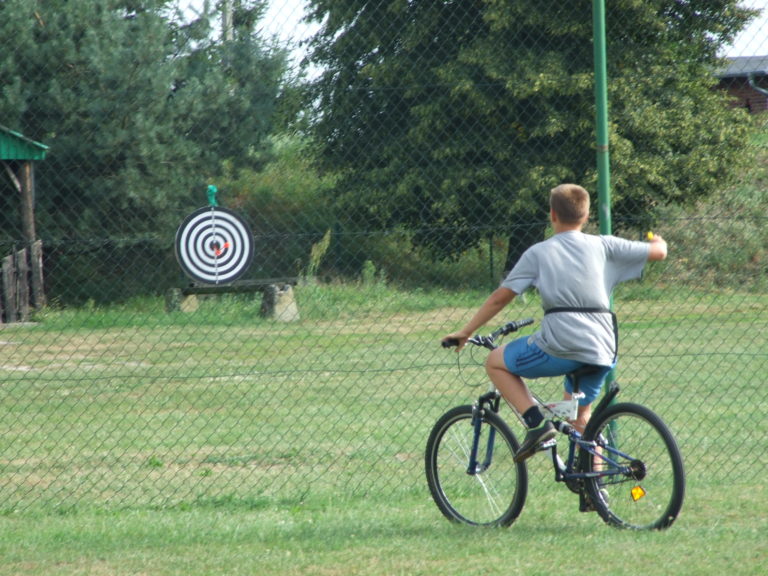Dart na rowerze