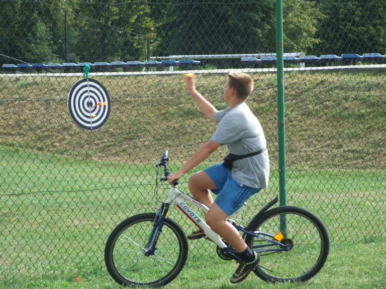 Dart na rowerze