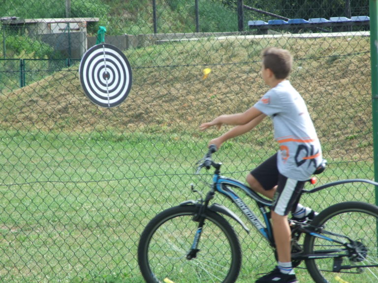Dart na rowerze