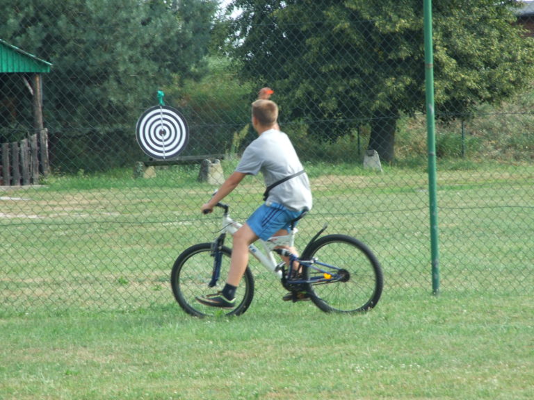 Dart na rowerze