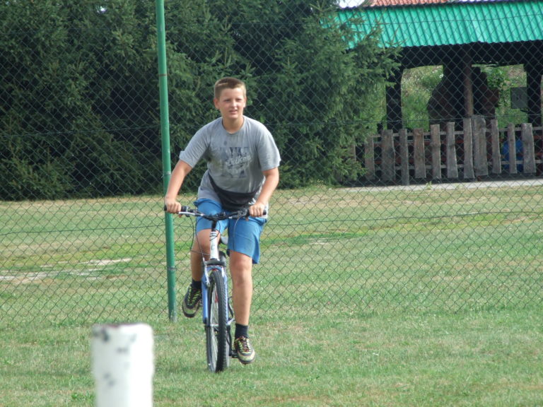 Dart na rowerze