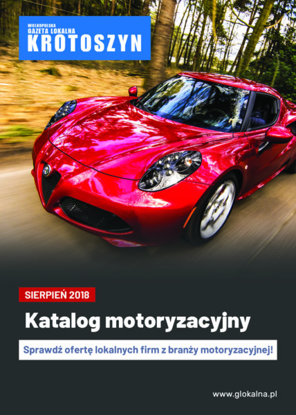 Katalog motoryzacyjny SIERPIEŃ 2018 Katalog motoryzacyjny SIERPIEŃ 2018