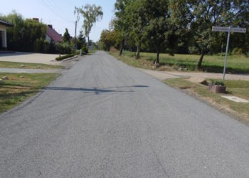 Droga powiatowa po remoncie
