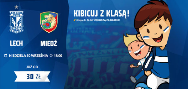 Wygraj bilet na mecz Lecha!