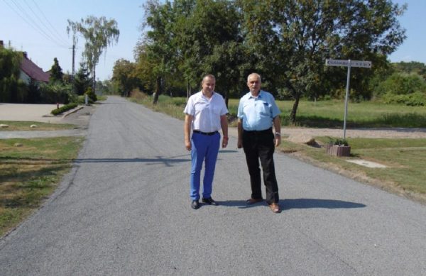 Droga powiatowa po remoncie