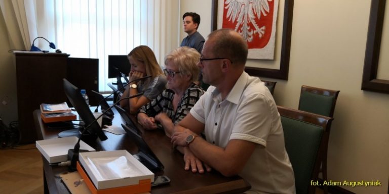 Radni na szkoleniu informatycznym