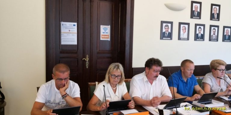 Radni na szkoleniu informatycznym