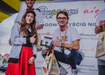 Krzysztof Kubik na pudle