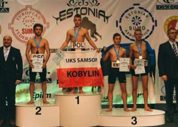 Nasza kadra z workiem medali