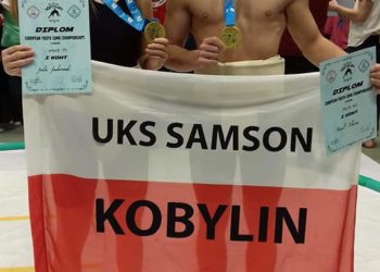 Nasza kadra z workiem medali