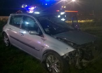 Kierowca wypadł z samochodu