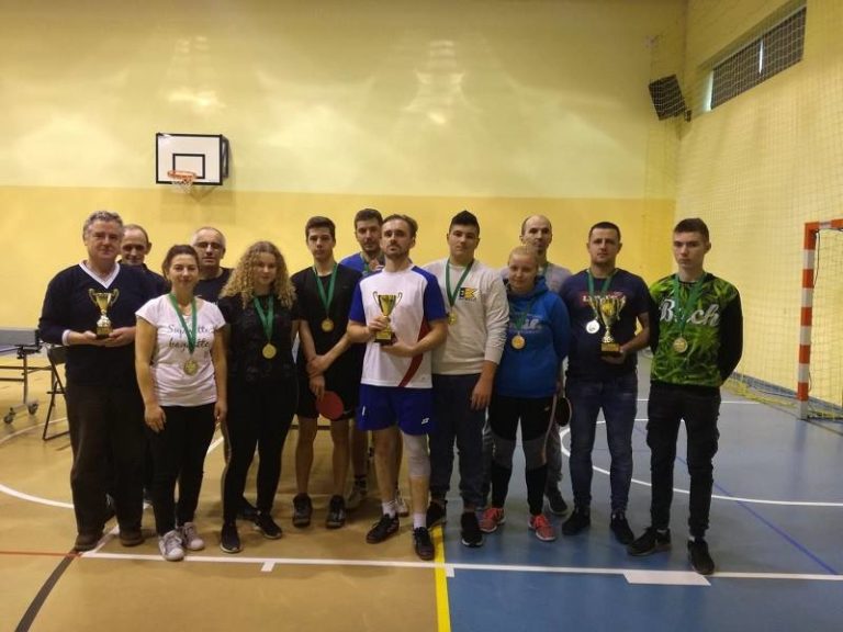 Tenisowa rywalizacja sołectw