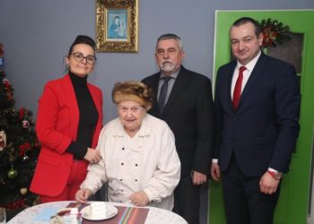 Życzenia dla stulatki