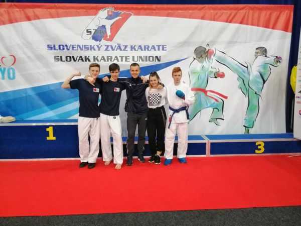 Nasi karatecy w Bratysławie