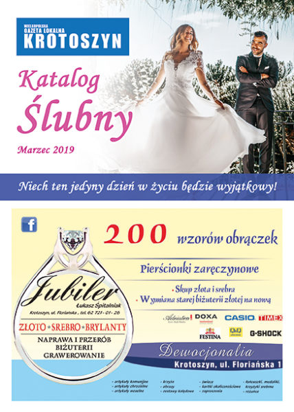 Katalog ślubny MARZEC 2019 Katalog ślubny MARZEC 2019