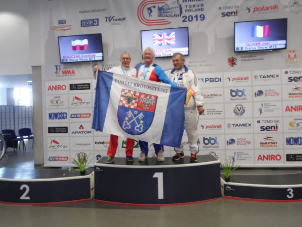 Roszczak mistrzem świata w pchnięciu kulą