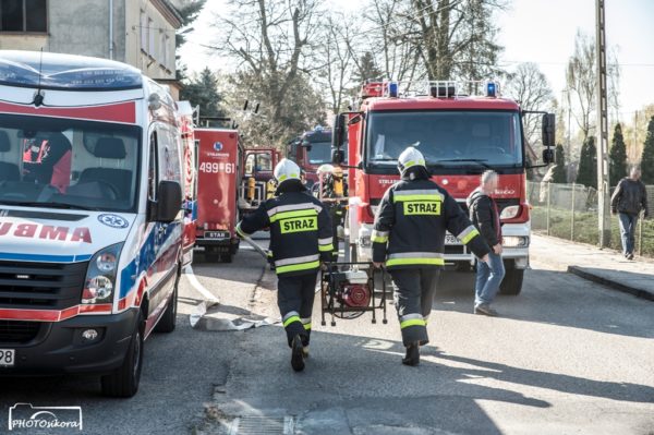 W pożarze zginął emerytowany policjant